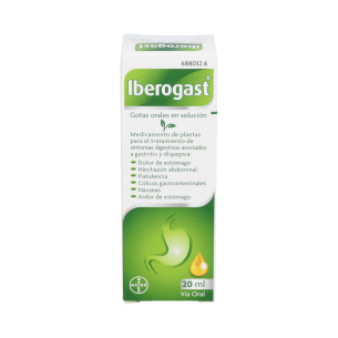 IBEROGAST GOTAS ORALES EN SOLUCION 1 FRASCO 20 ml 2