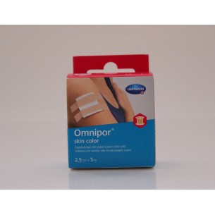 ESPARADRAPO HIPOALERGICO OMNIPOR SKIN COLOR 5 M 2