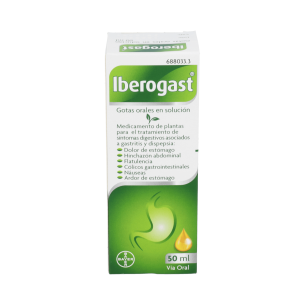 IBEROGAST GOTAS ORALES EN SOLUCION 1 FRASCO 50 ml 2