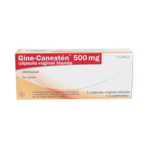 GINE-CANESTEN 500 MG 1 CAPSULA VAGINAL BLANDA 2