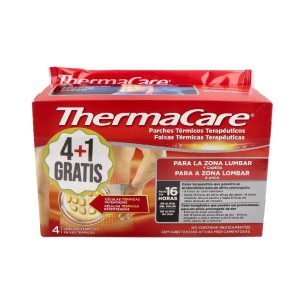 THERMACARE PARCHE TERMICO ZONA LUMBAR CADERA 4 PARCHES