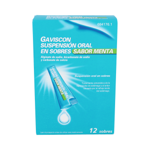 GAVISCON 12 SOBRES SUSPENSION ORAL 10 ml (SABOR MENTA) 2