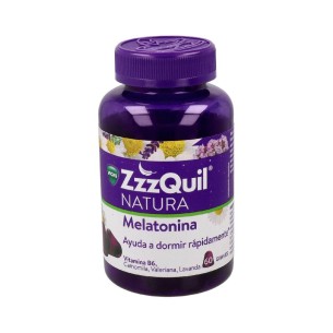 ZZZQUIL NATURA MELATONINA 60 GUMMIES