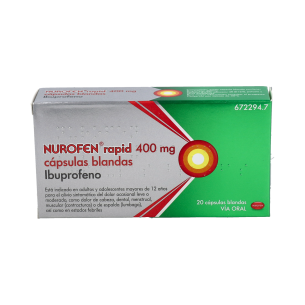 NUROFEN RAPID 400 mg 20 CAPSULAS BLANDAS 2