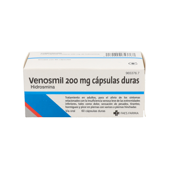VENOSMIL 200 MG 60 CAPSULAS