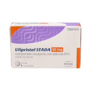 ULIPRISTAL STADA EFG 30 MG 1 COMPRIMIDO RECUBIERTO