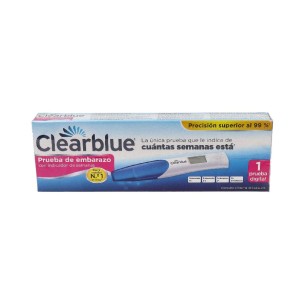 CLEARBLUE PRUEBA DIGITAL TEST DE EMBARAZO INDICA