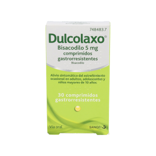 DULCOLAXO BISACODILO 5 MG 30 COMPRIMIDOS GASTRORRESISTENTES 2