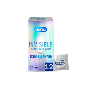 DUREX INVISIBLE EXTRA FINO EXTRA LUBRICADO PRESE 2