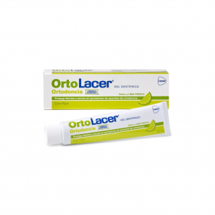 ORTOLACER ORTODONCIA GEL DENTIFRICO 125 ML SABOR LIMA FRESCA