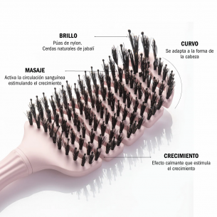 MONCHO CEPILLO MAGIC BRUSH-ROSA 2