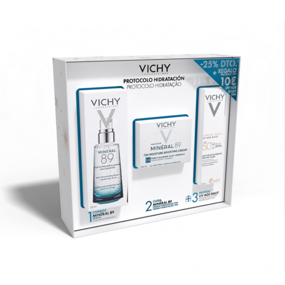 VICHY PACK HIDRATACION MINERAL SERUM  CREMA NAVIDAD 24