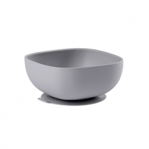 BEABA BOL SILICONA CON VENTOSA GRIS