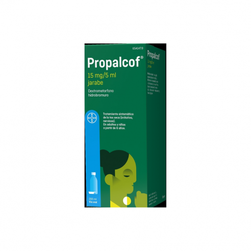 PROPALCOF 15 mg/5 ml JARABE 1 FRASCO...