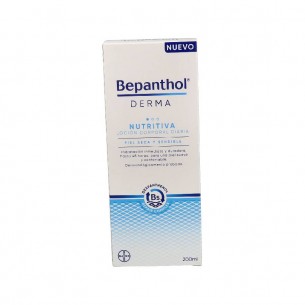 BEPANTHOL DERMA NUTRITIVA LOCION CORPORAL DIARIA 1 ENVASE...