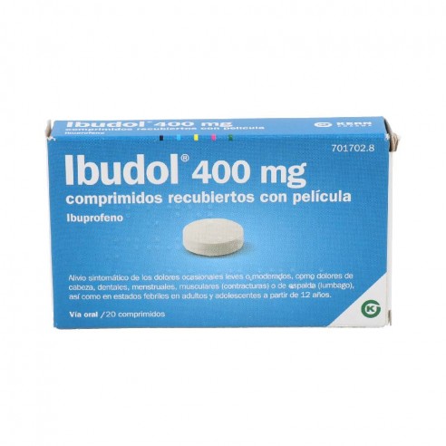 IBUDOL EFG 400 MG 20 COMPRIMIDOS...