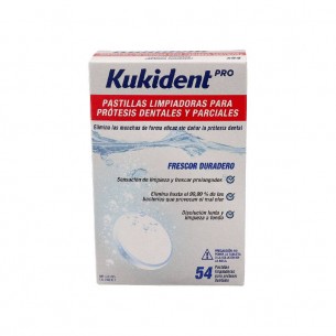 KUKIDENT PASTILLAS LIMPIADORAS 54 PASTILLAS