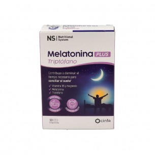 NS MELATONINA PLUS TRIPTOFANO 30 COMPRIMIDOS