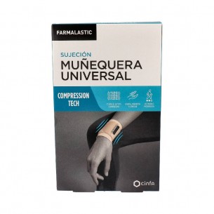 MUÑEQUERA UNIVERSAL FARMALASTIC VELCRO BLANCA T- PEQ